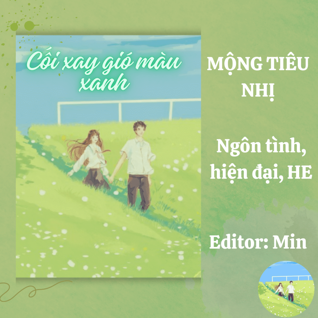 cối xay gió màu xanh